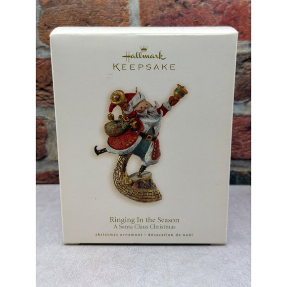 Hallmark Other - Hallmark Keepsake Ornament 2008 Ringing In The Season A Santa Claus Christmas